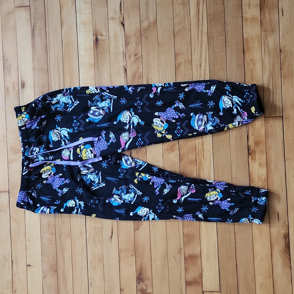 Rugrats Winter Fuzzy PJ Pants